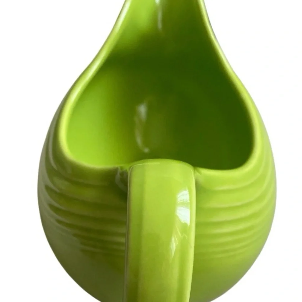 Fiesta (Fiestaware) Sauceboat, Chartreuse or Lemongrass glaze pristine condition